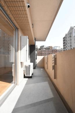 福岡市西区愛宕マンション バルコニー