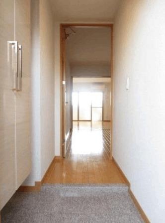 福岡市早良区高取マンション 玄関