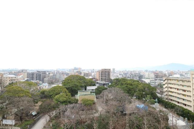 福岡市中央区地行マンション 眺望