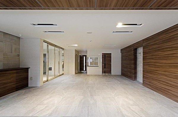 福岡市博多区石城町マンション エントランス