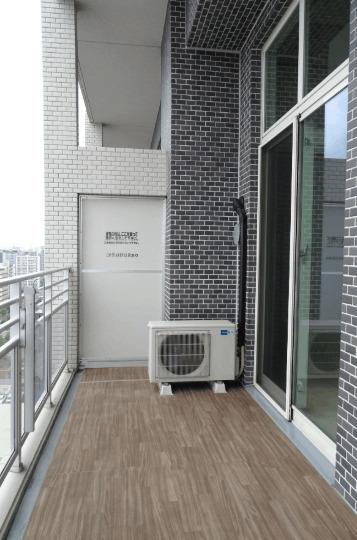 福岡市博多区石城町マンション バルコニー