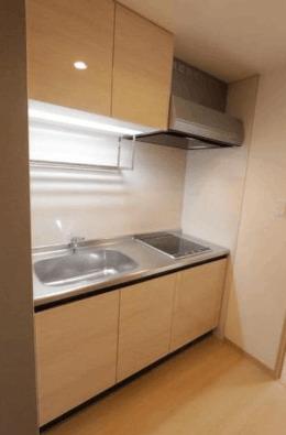 福岡市早良区西新マンション キッチン
