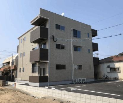 福岡市博多区堅粕アパート 外観