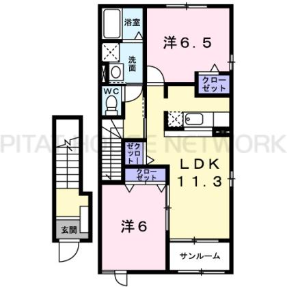  間取り図写真