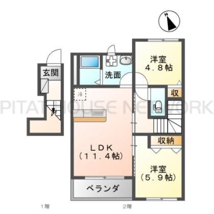  間取り図写真