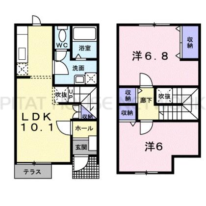  間取り図写真