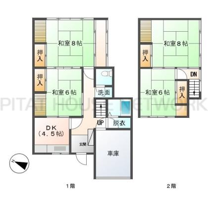  間取り図写真