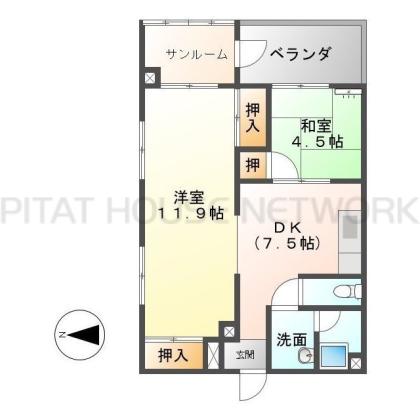  間取り図写真