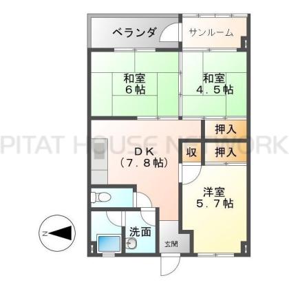  間取り図写真