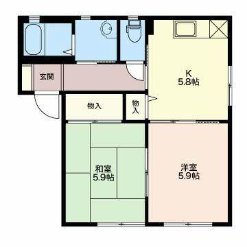 Ｚｅｐｈｙｒ　Ⅱ?（102） 間取り図画像