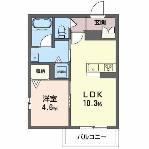 グラン春江（206） 間取り図画像