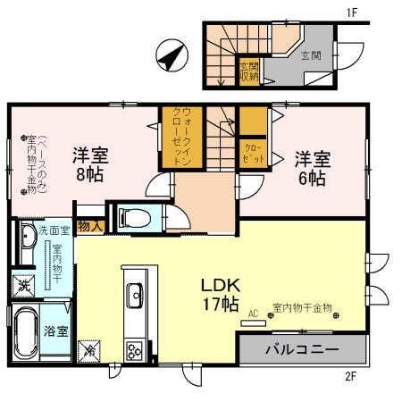 Villa Kaldia〜ｳﾞｨﾗ ｶﾙﾃﾞｨｱ〜（Ⅱ） 間取り図画像