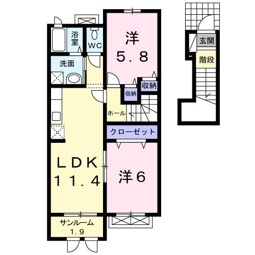  間取り図写真