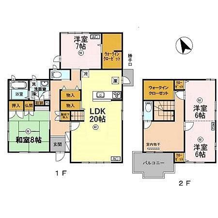  間取り図写真
