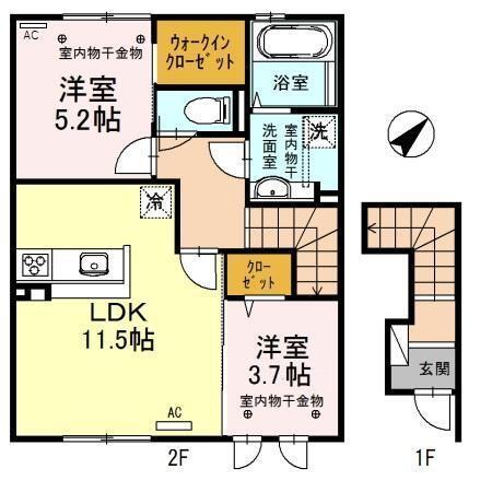  間取り図写真