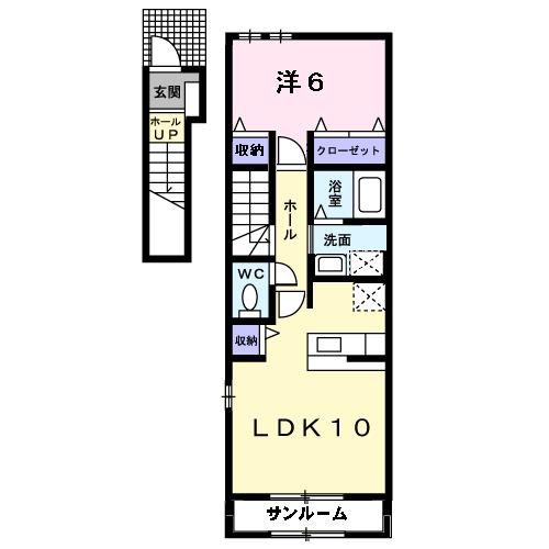 ベル・アンジュ（204） 間取り図画像