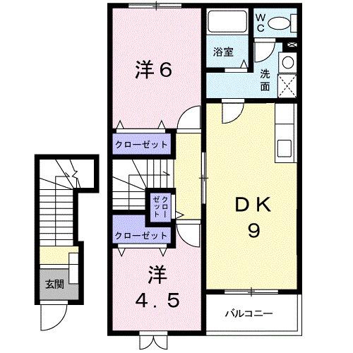 グランツⅠ（204） 間取り図画像