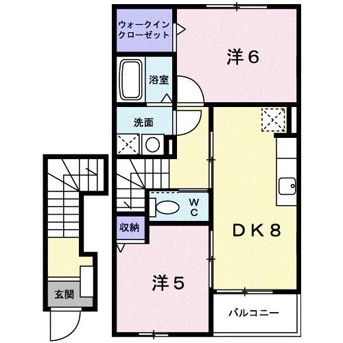 セイバリーヴィラ（203） 間取り図画像