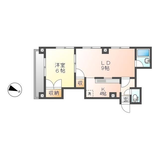 アイビーガーデン（302） 間取り図画像