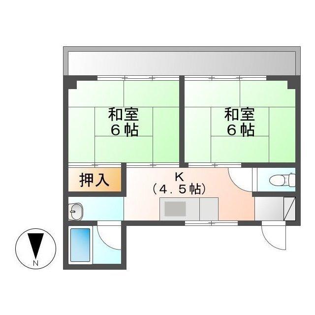 メゾンヌーボ（301） 間取り図画像