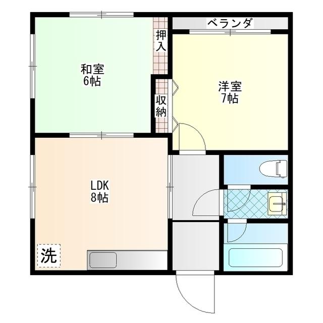 ワンコタス（301） 間取り図画像