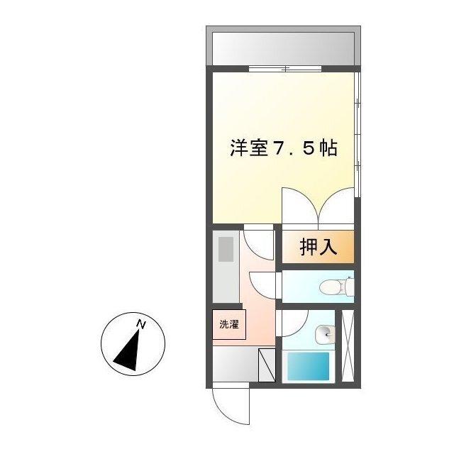 朝陽館（301） 間取り図画像