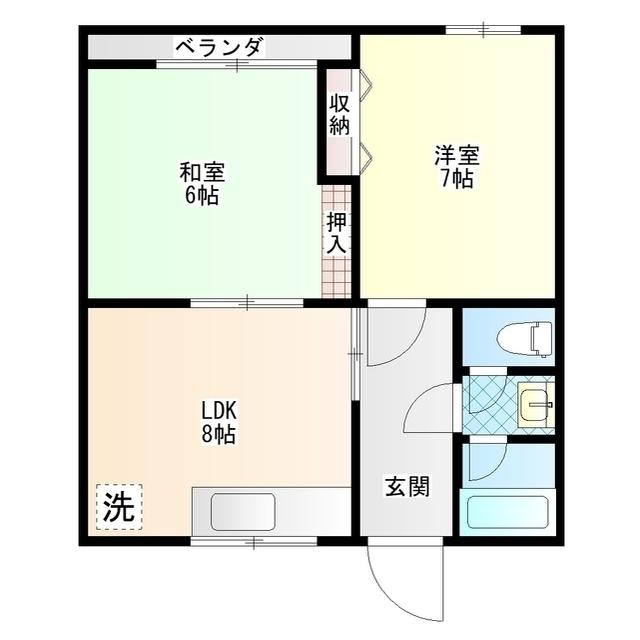 ワンコタス（302） 間取り図画像
