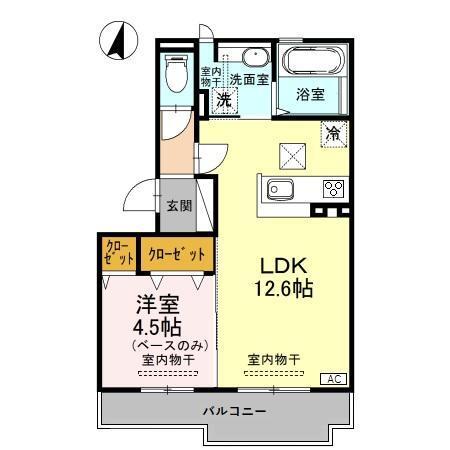 グランピソ加賀（103） 間取り図画像