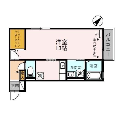 リビングタウン小松弐番館　B棟（211） 間取り図画像