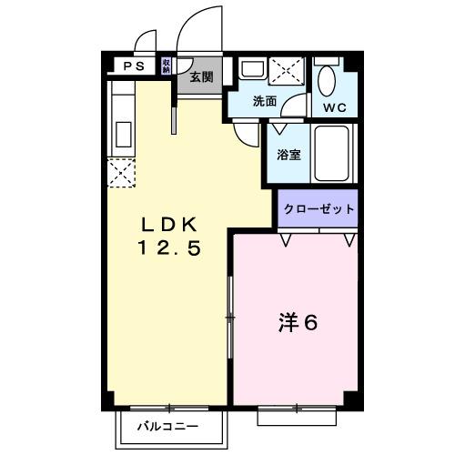 サザン・クロス（103） 間取り図画像