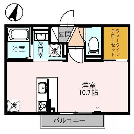 アドラブール２４（203） 間取り図画像