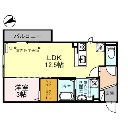 STARTS〜ｽﾀｰﾂ〜（302） 間取り図画像