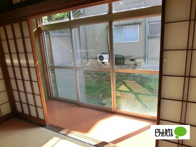 別所富士見ヶ丘借家（1） バルコニー