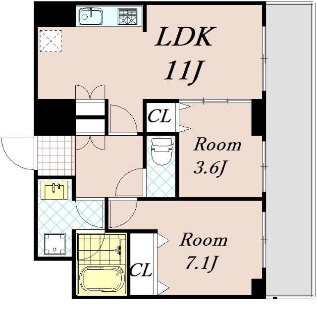 間取図(平面図)