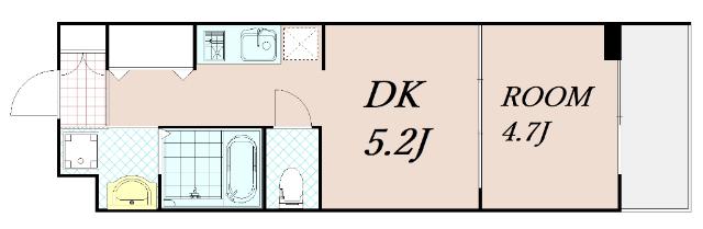 ファステート京都西KIWAMI 間取り図画像