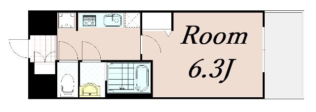プレサンスTHE KYOTO 新町通 間取り図画像