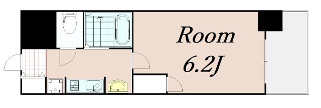エステムコート御所南Ⅱ 間取り図画像