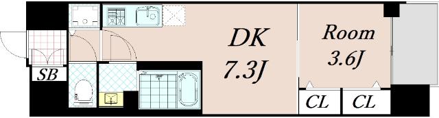 ベラジオレガシー葛野大路八条 間取り図画像