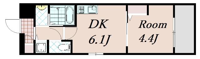 ベラジオワールドアイ京都円町 間取り図画像