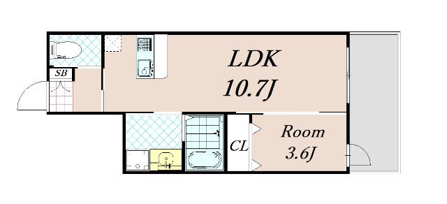 ARCOBALENO KYOTO NISHIKYOGOKU 間取り図画像