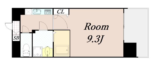 アスヴェル京都四条 間取り図画像