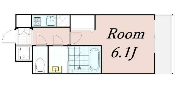 エステムコート京都西院 間取り図画像
