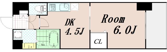 アクアプレイス京都三条朱雀 間取り図画像