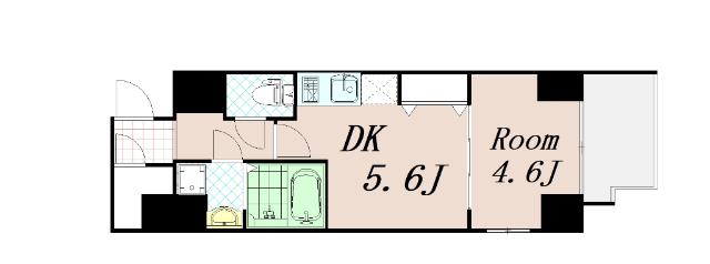 エステムコート京都梅小路公園 間取り図画像