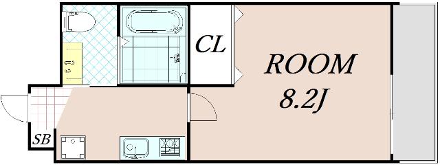 ワンモアハート円町 間取り図画像
