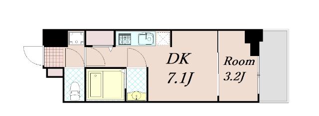 プレサンス THE KYOTO 吉祥院 間取り図画像