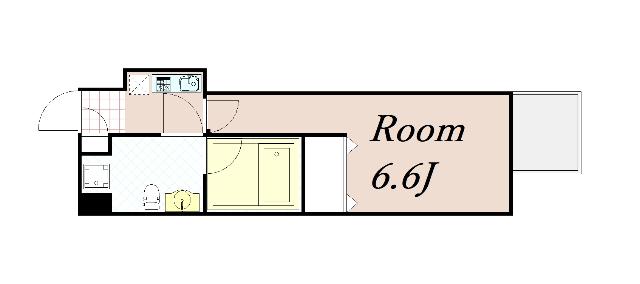 プレサンスNEO京都烏丸（809） 間取り図画像