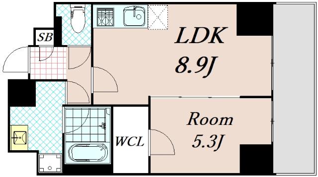 ベラジオ四条通 間取り図画像