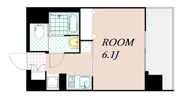 プレサンス京都室町通 紫水 間取り図画像