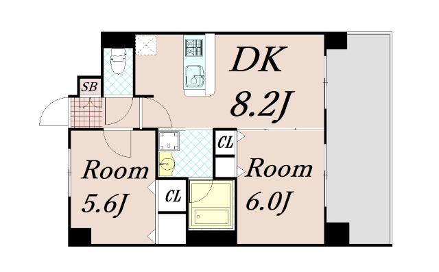 エステムプラザ京都河原町通（209） 間取り図画像